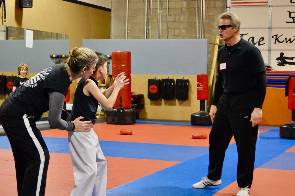 Kids self defense class